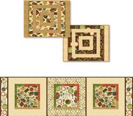 Hot Little Dish runner & placemats project - Christine Adolph